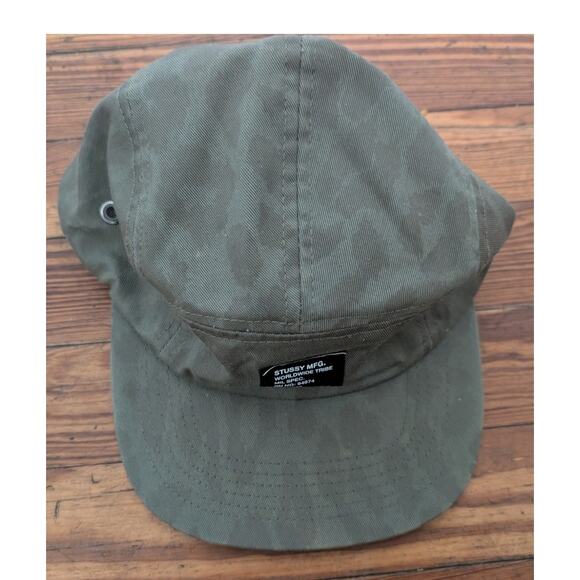 Stussy VTG Green Mens Adjustable Hat - Picture 1 of 8